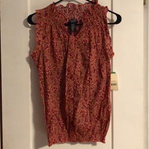 NWT-floral tank
